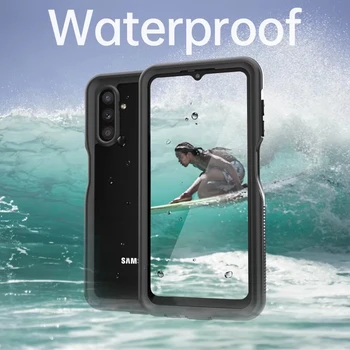 10x IP68 Ūdensnecaurlaidīga Case for Samsung Galaxy A13 5G lieljaudas Hibrīda Gadījumā, Triecienizturīgs Snowproof Niršanas Gadījumā ar Ekrāna Aizsargs