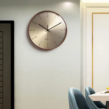 Adatas Jaunā Dizaina Sienas Pulkstenis Asv Guļamistaba Eiropas Elegants Sienas Pulkstenis Mūsdienu Minimālisma Reloj De Salīdzinot Dzīves Telpu Dekorēšana