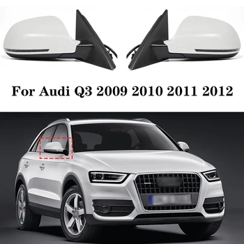 Auto Elektriskie Nolokāmi Atpakaļskata Spogulis Montāža Audi Q3 2009 2010 2011 2012 Auto Apkure Ar Gaismas Atmiņas Spogulis