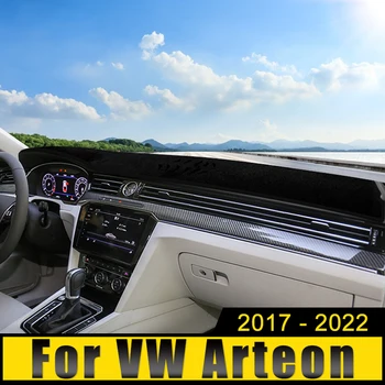 Auto Piederumi Volkswagen VW Arteon 2017 2018 2019 2020 2021 2022 Paneļa Vāciņu Izvairīties no Gaismas Pad Saules Ēnā, Anti-UV Paklāji