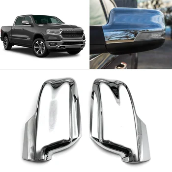 Chrome Auto Atpakaļskata Spogulī, Sānu Vāku Molding Apdari Par Dodge Ram 1500 2019 2020 2021 2gab