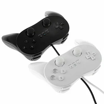 Gamepad Wii Otrās paaudzes Klasisko Vadu Spēļu Kontrolleris Spēļu Remote Pad Konsoles Joypad Kursorsviru