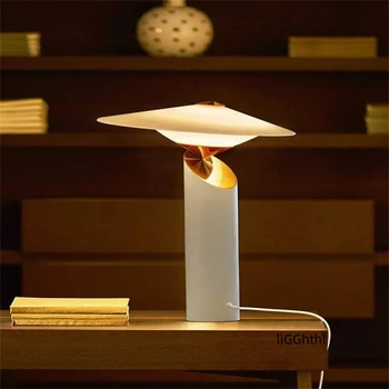 Itāļu Stila Galda Lampa Vintage Vienkāršs Dizains LED Gultas, Galda, Gaismas Dekori Mājas Dzīvojamā Istabā Viesnīcā