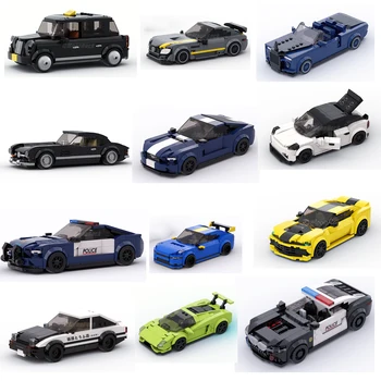 Karstā Pārdošanas KM Dizainers MoonRock Atļauts Ķieģeļi Pilsētas Auto Modeli, Rotaļlietas, Rotas DIY Bērnu Dzimšanas dienas Dāvanas Radošā Garāža