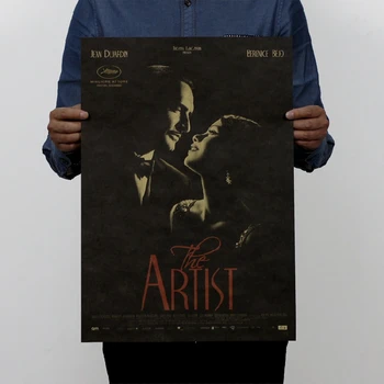 Klasisko Filmu Mākslinieks Kraftpapīrs plakātu Mākslas gleznu plakātu, Bārs, kafejnīca apgleznošana sienu apdare estētisku telpu dekorēšana