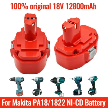 Makita Instrumentu Akumulators 18V, 12800mAH Saderīgs ar Makita1822 1823 1835 6391d 6343d 4334d 8443d Ub181d ML183 Ierīces