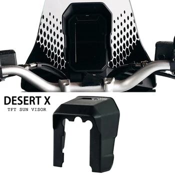 Par Ducati DesertX Tuksnesī X Piederumi TFT Anti-glare Protection Dash Ekrāna Atspīdumu Vairogs TFT saulessarga Instrumentu Cepure