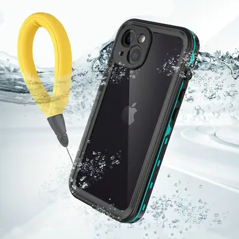 Par iPhone14 15 Pro Ūdensizturīgs Gadījumā IP68 Niršanas 360 Aizsargātu Magsafe Triecienizturīgs Coque iPhone 14 13 Pro Max 12 Mini 11 Ūdens necaurlaidīgs