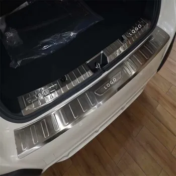 Par Subaru XV 2018-2022 Augstas kvalitātes nerūsējošā tērauda automašīnas bagāžnieka sliekšņa aizsargs plāksnes anti-scratch aizsardzības auto piederumi