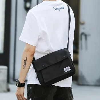 Rūpnīcas tiešā tirdzniecība moderns vīriešu pleca soma anti splash vienkārši pārrobežu ķermeņa soma vīriešu sporta soma Messenger bag krusta jaunatnes