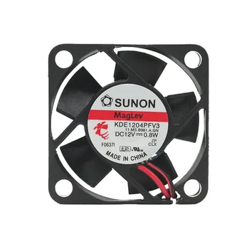 SUNON KDE1204PFV3 11.DV.B981.A.GN DC 12V 0.8 W 40x40x10mm 2-Wire Serveru Dzesēšanas Ventilators