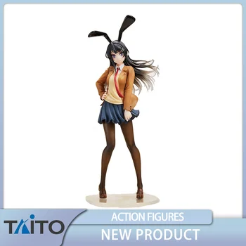TAITO Coreful Sakurajima Mai Skolā Vienotu Rascal Nav Sapnis Bunny Girl Anime Darbības Rādītāji Savākt Modelis Rotaļlietas