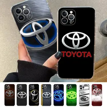 Toyota Tālrunis Lietā Par iPhone 14 11 12 13 Mini Pro XS Maks Vāciņš 6 7 8 Plus X XR SE 2020. gadam Būtiska Shell