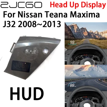 ZJCGO Auto HUD Head Up Displejs, Spidometra Projektoru Signalizācijas Elektroniskās ierīces priekš Nissan Teana Maxima J32 2008~2013